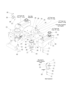 Part Location Diagram of 02000388 MTD Throttle Control Cable